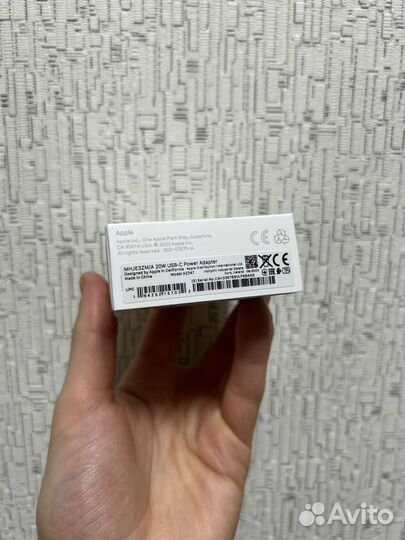 Адаптер питания Apple 20w(Оригинал)