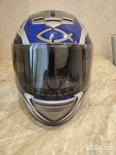 Мото шлем интеграл