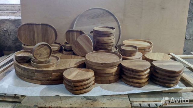 Крышки для корзин, свечей, банок из дерева