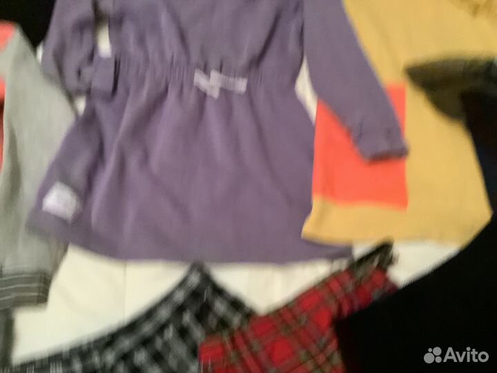 Вещи пакетом на девочку 128 -155