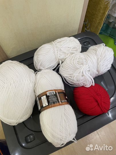 Пряжа трикотажная остатки