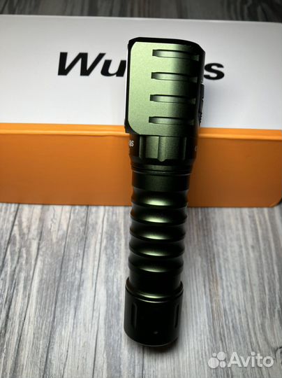 Налобный фонарь Wurkkos HD15 Green+аккумулятор