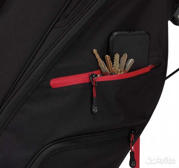 Сумка для гольфа TaylorMade Flextech Cross, черная