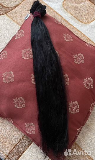 Хвост из натуральных волос