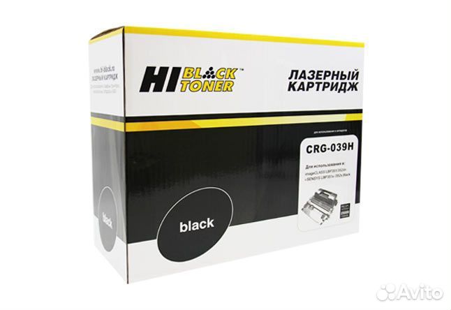 Картридж Hi-Black (HB-№039H) для Canon i-sensys LB