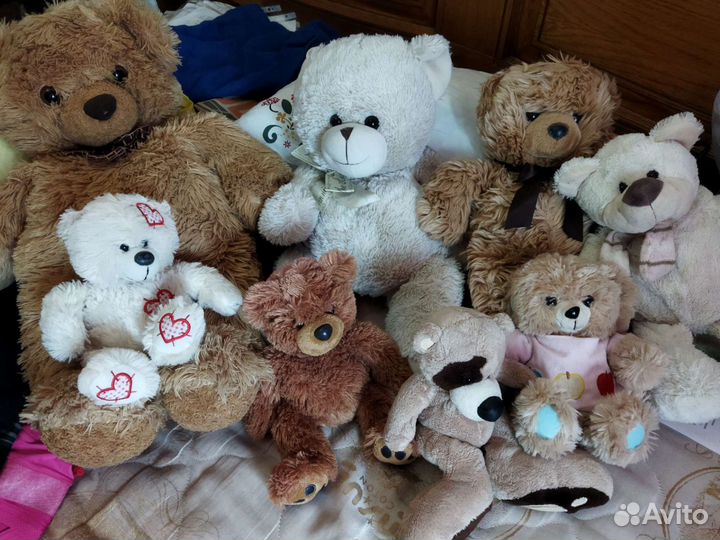 Игрушки мягкие 