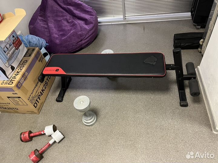 Тренажер+гантели+пуф груша