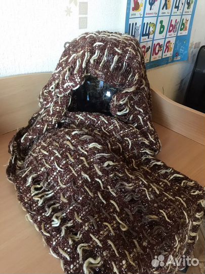 Комплект шапка и шарф женский