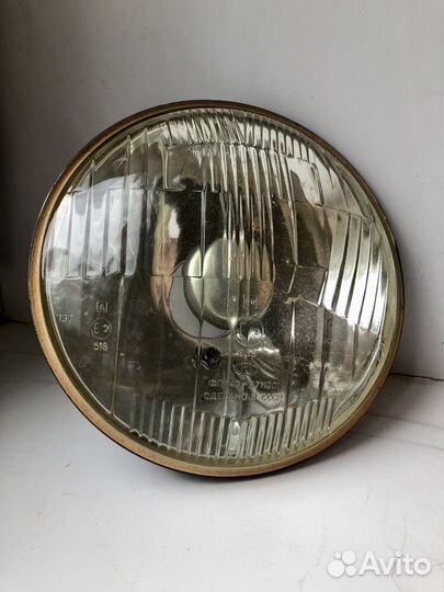 Элемент оптический фары на жигули 