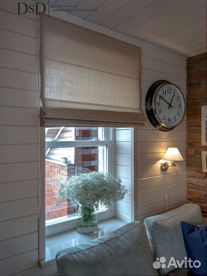 Римские шторы на пластиковые окна