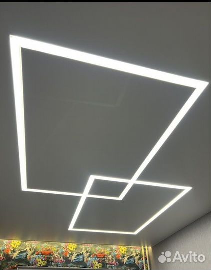 Потолки натяжные