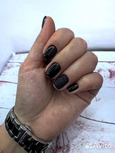 Наращивание ногтей, гель лак