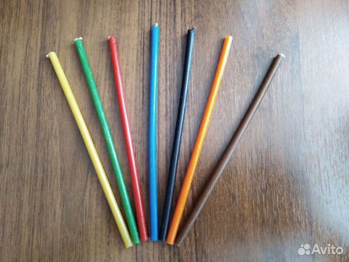 Восковые свечи