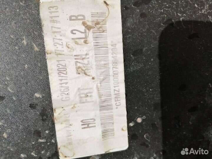 Бампер передний киа рио Х 4 Рестайлинг 2021г