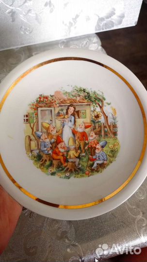 Набор детской посуды СССР