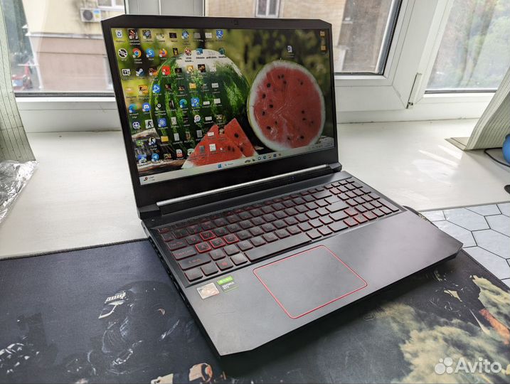 Игровой ноутбук Acer nitro 5 Ryzen 5/1650 ti/16Gb