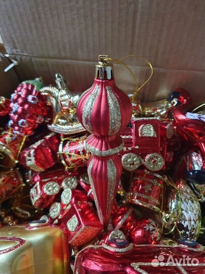 Елочные игрушки, 100 шт