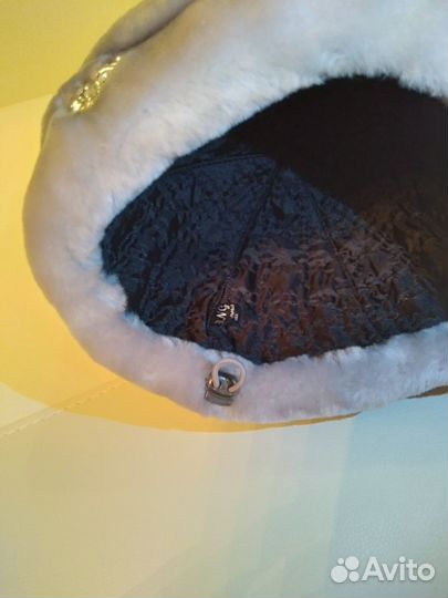 Женские меховые шапки,линейка,размер 58 -56