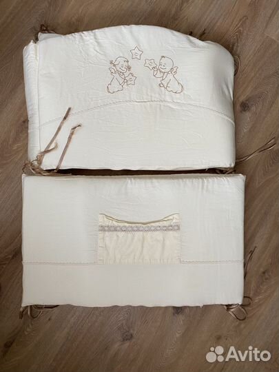 Бортики на кроватку