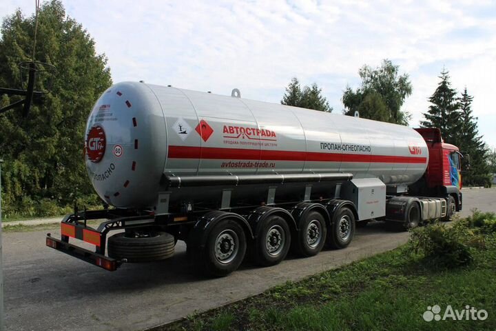Полуприцеп газовоз GT7 ППЦТ-45, 2023