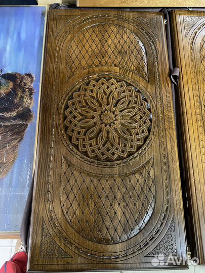 Резные нарды от армянского мастера