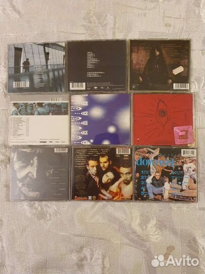 CD диски фирменные рок