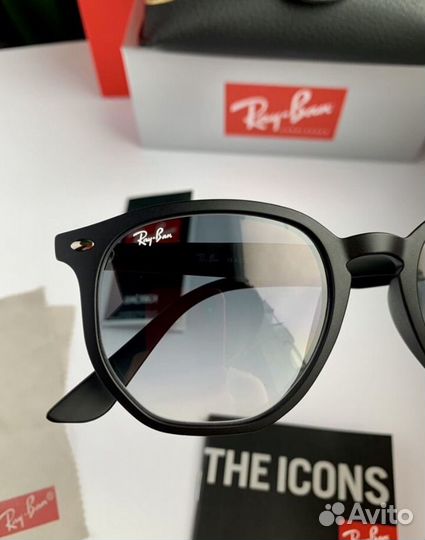 Очки ray ban hexagonal пепельные