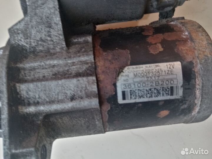 Стартер Kia Ceed 2007-2012