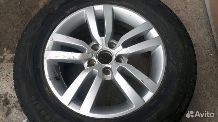 Диск 1шт Tiguan 1 R16 Portland Brillantsilber