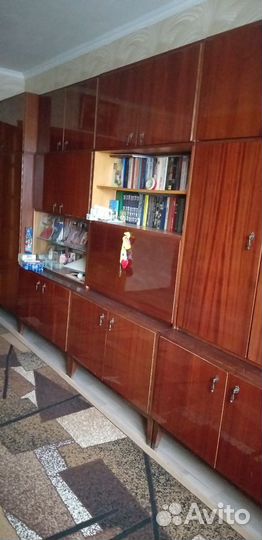 Стенка в гостиную, со шкафом, бу