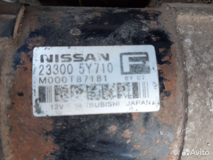 Стартер Nissan Teana J31