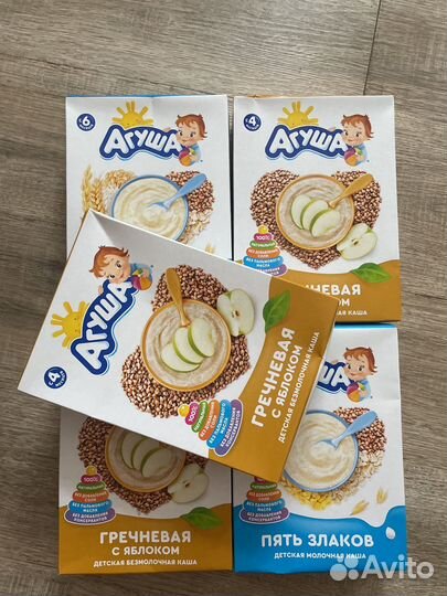 Детские каши агуша