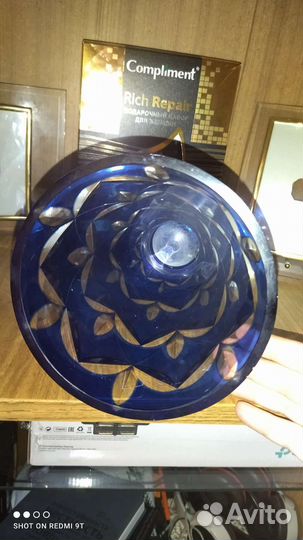 Ваза хрустальная СССР