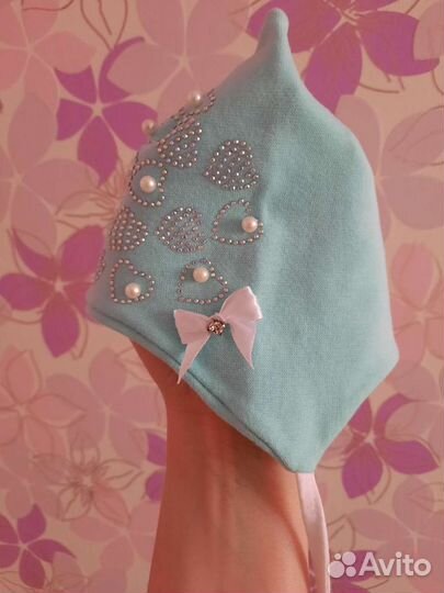 Шапка детская для девочки новая