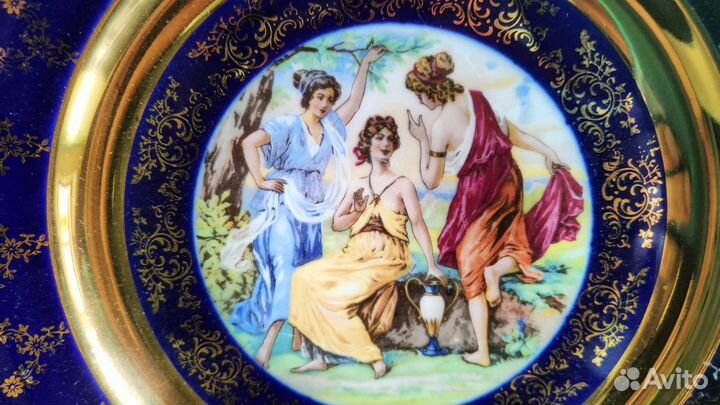 Тарелка коллекционная, настенная Мадонна Bohemia