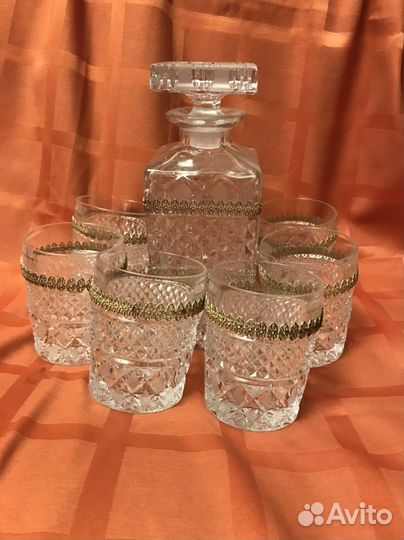 Коньячный набор хрусталь