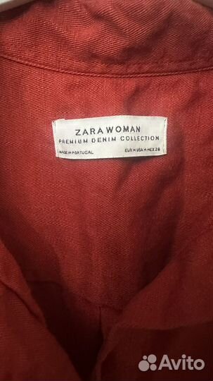 Рубашка женская zara M