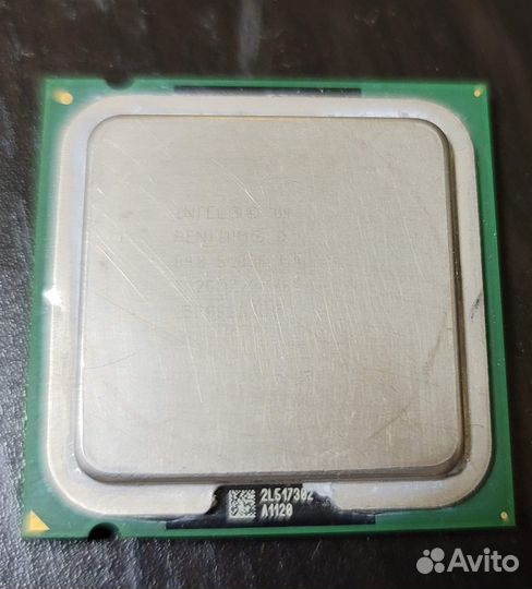 Процессор intel pentium d