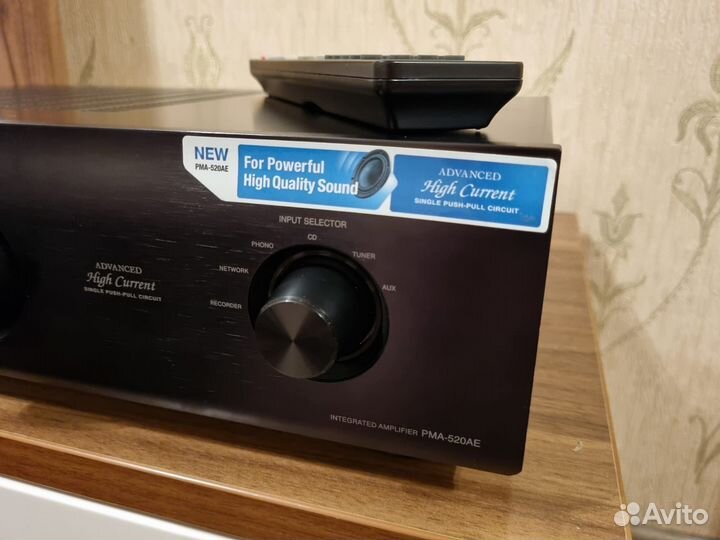 Интегральный усилитель Denon PMA-520AE black