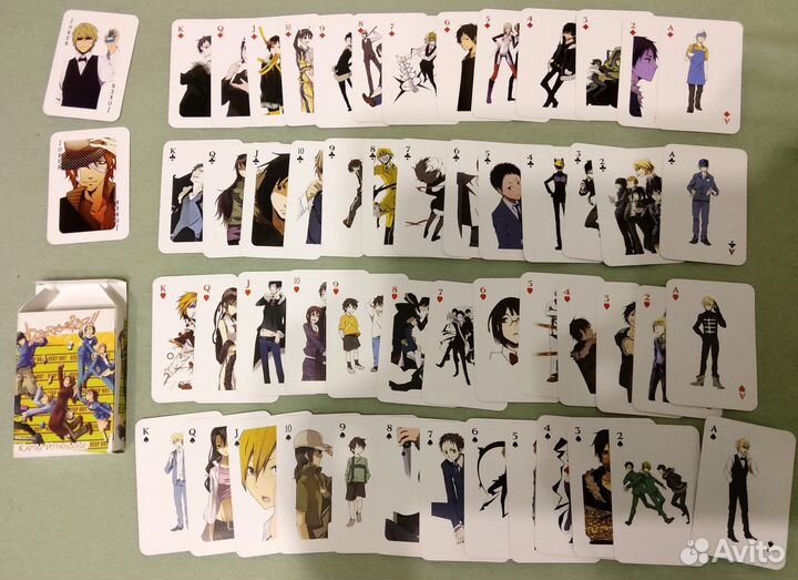 Аниме игральные карты