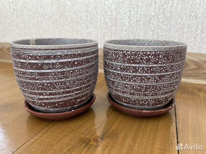 Керамические горшки для цветов