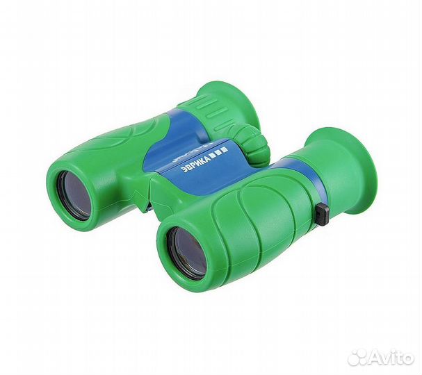 Бинокль детский Veber Эврика 6x21 зеленый/синий