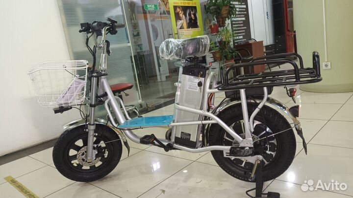 Электровелосипед Монстер Monster gray