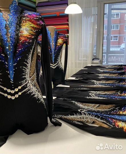 Купальник для худож. гимнастики. Комбинезон