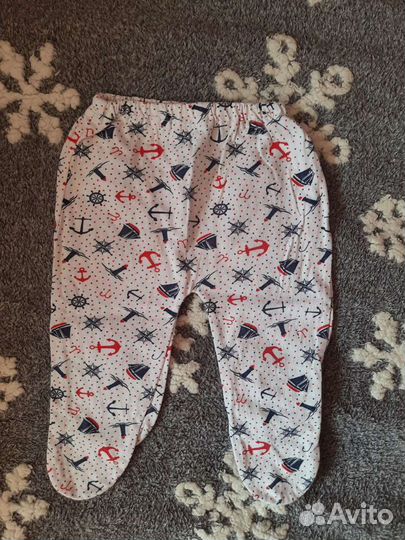 Вещи пакетом на мальчика 0-7 мес