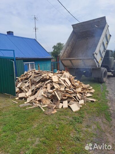 Дрова с доставкой, горбыль пиленый