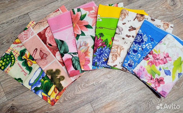 Вафельные полотенца