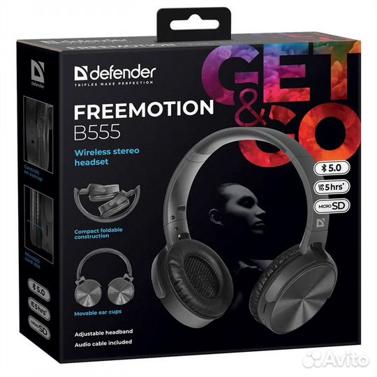 Гарнитура беспроводная defender freemotion B555