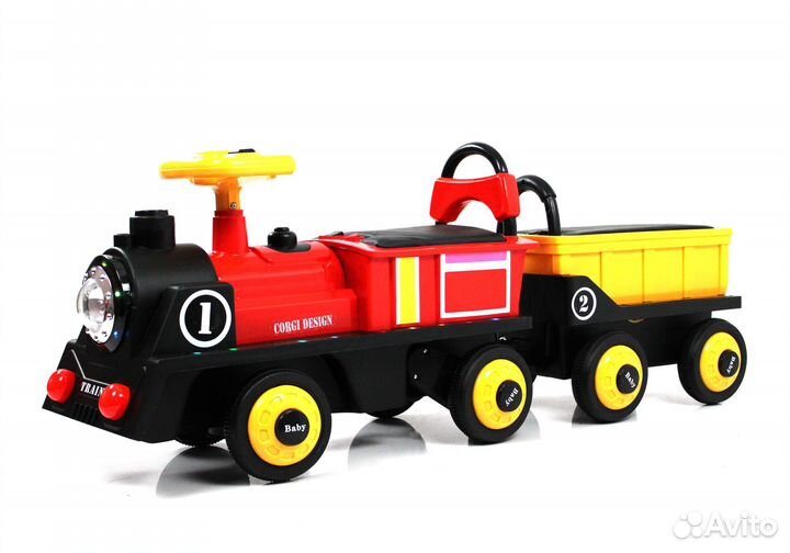 Электромобиль поезд паровоз