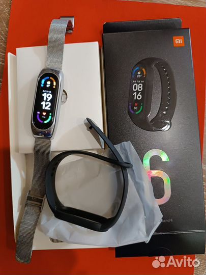 Умный браслет Xiaomi Mi SMART Band 6 RU, черный